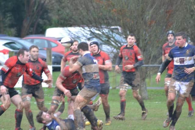 Heath dominated from the first whistle against Old Dunstonians. Pictures courtesy of Mike Rogers