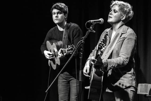 Amy Wadge and Luke Jackson. Picture by Mike Ainscoe