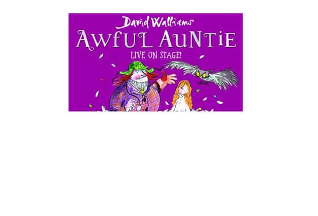 Awful Auntie. Illustrations Â© Tony Ross, 2014. Lettering of authors name Â© Quentin Blake, 2010