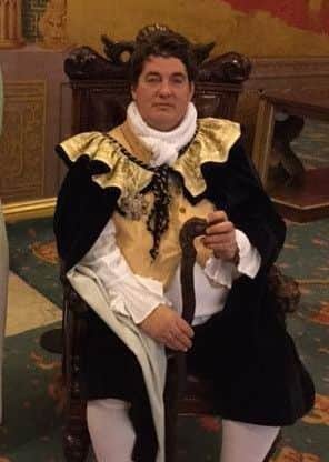 Duty Manager Mark Ansty as George IV by Steve Dyson