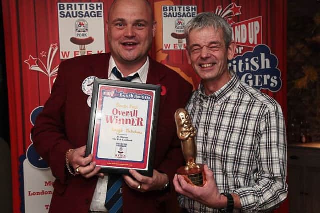 Chris White with Al Murray, the Pub Landlord