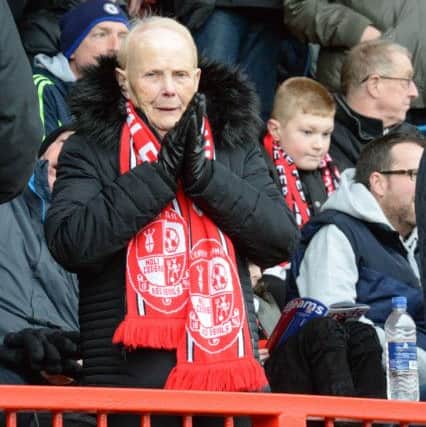 Bumper crowd at Crawley Town v Hartlepool. Pic: PW Sporting Photography SUS-170117-114734002