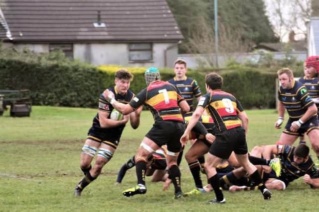 Action from Worthing Raiders' clash at Cinderford on Saturday. Picture: Colin Coulson