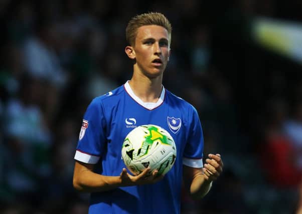 Pompey youngster Adam May   Picture: Joe Pepler