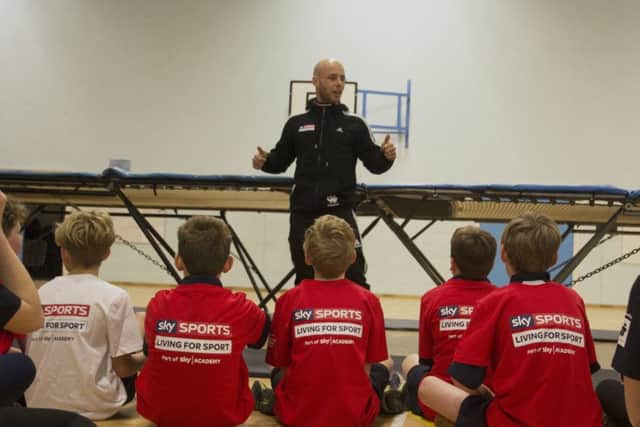 'Inspiring the students with my own sporting story is equally inspiring for me'