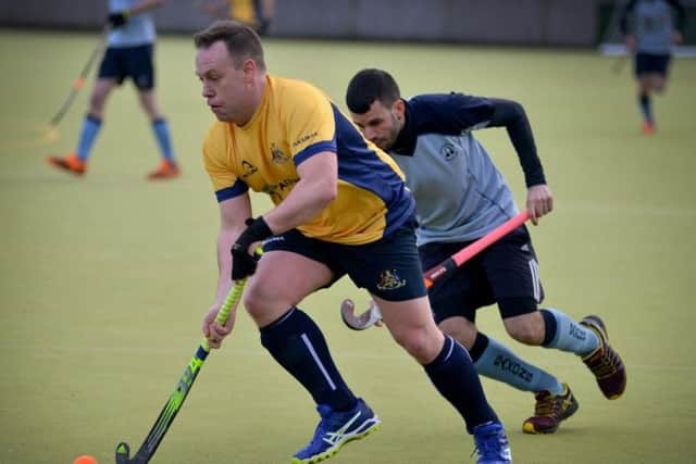 Paddy Cornish pursues a Williamsonians opponent. Picture by Justin Lycett