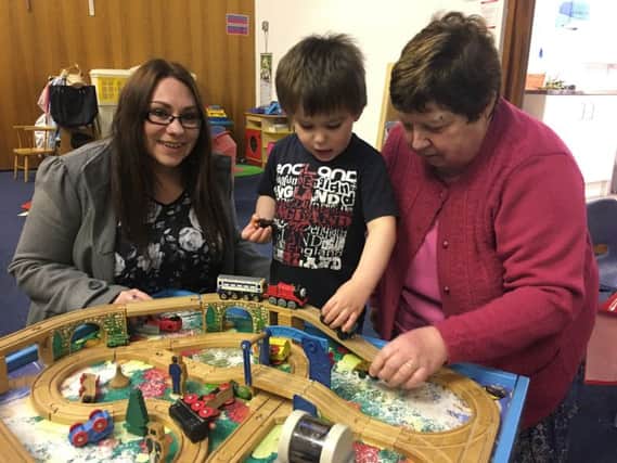 Donna Wilson, whose son Joseph (3) is autistic, is concerned by West Sussex County Council's policy to intergrate all children SUS-170124-162153001