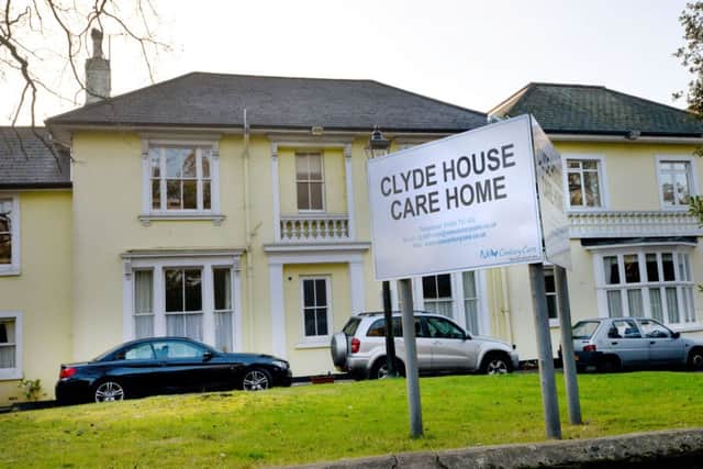 Clyde House Care Home, St Leonards. SUS-170117-152607001