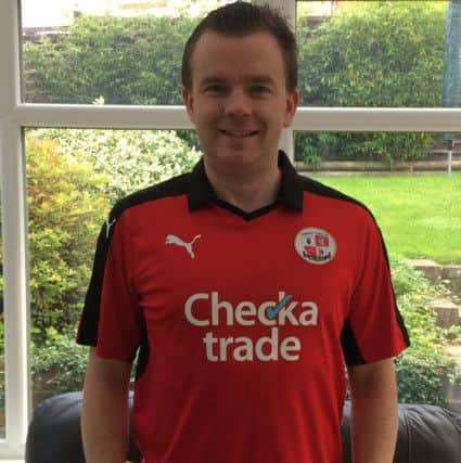 Crawley Town fan and Crawley Observer columnist James Charlton SUS-160711-103505002