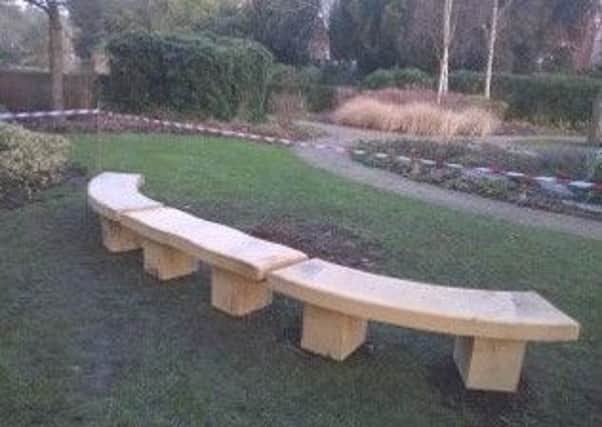 The new benches