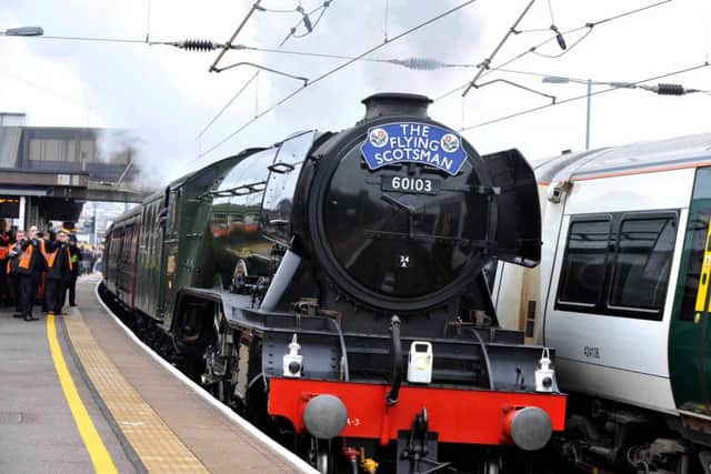 The Flying Scotsman, picture by June Essex