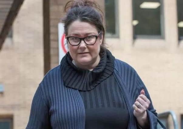 Emma Coates, 47, from Selsey, appearing at Southwark Crown Court. Picture Central News