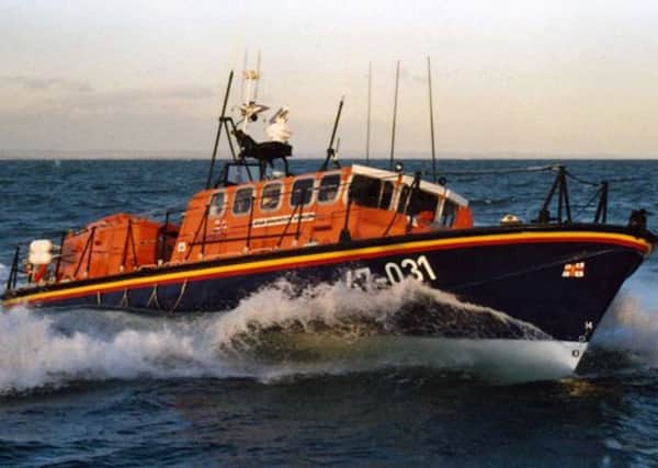 Selsey Coastguard stock image