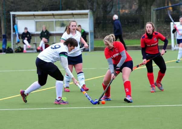 Action between Chichester, in white, and Centurions / Picture by Kate Shemilt