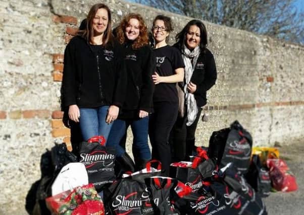 Amy, Katie, Lorraine and Andrea from Slimming World