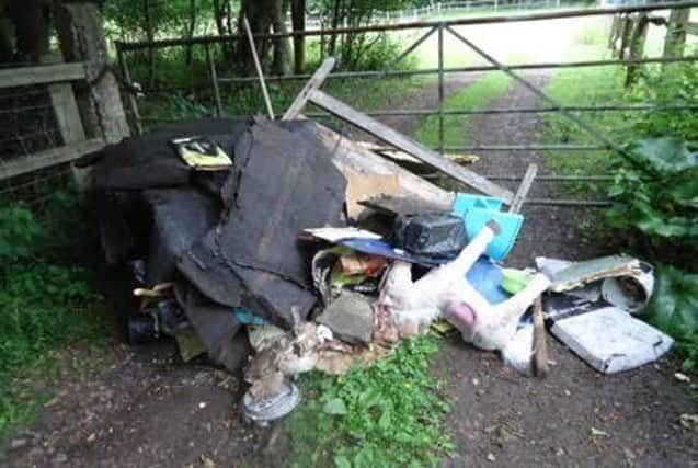 Fly tipping in Partridge Lane SUS-170124-125702001
