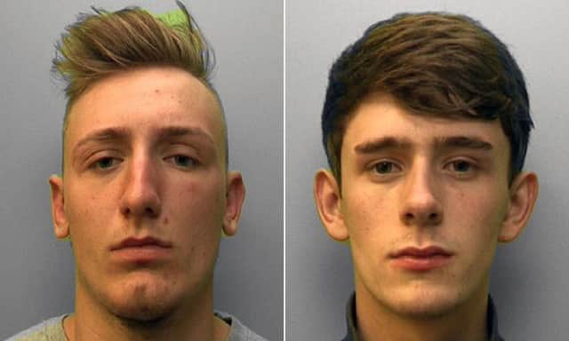 Gage Vye-Parminter and Matthew Howes were convicted of grievous bodily harm and assault SUS-170124-130514001