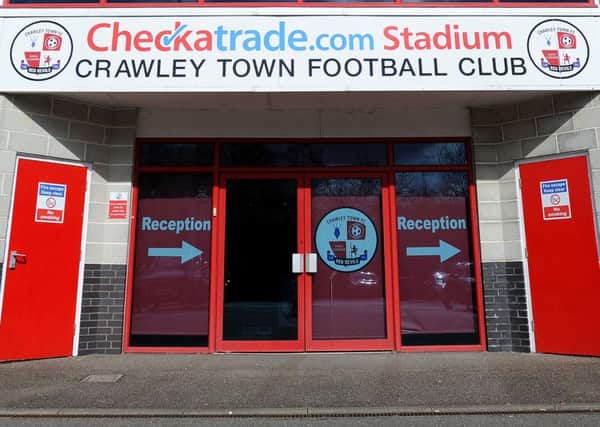 Crawley Town FC. Pic Steve Robards  SR1612609 SUS-160305-173846001