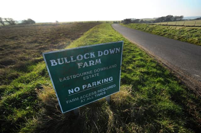 Bullock Down Farm, Beachy Head Road,  Eastbourne (Photo by Jon Rigby) SUS-170119-003453008