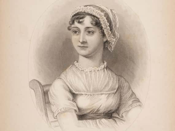 Engraved portrait from A Memoir of Jane Austen by J. E. Austen-Leigh, 1869 or 70 Private collection