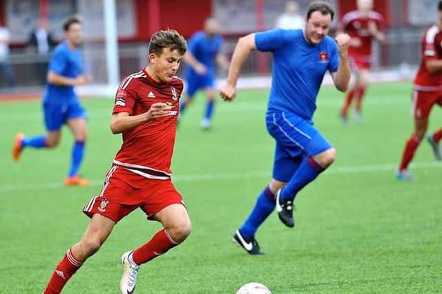 Luke Brodie in action for Worthing earlier this season. Picture: Stephen Goodger