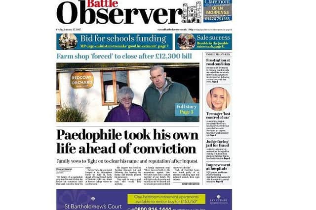 Today's front page of the Battle Observer