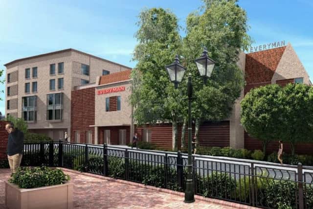 Piries Place redevelopment (photo from HDC's planning portal).