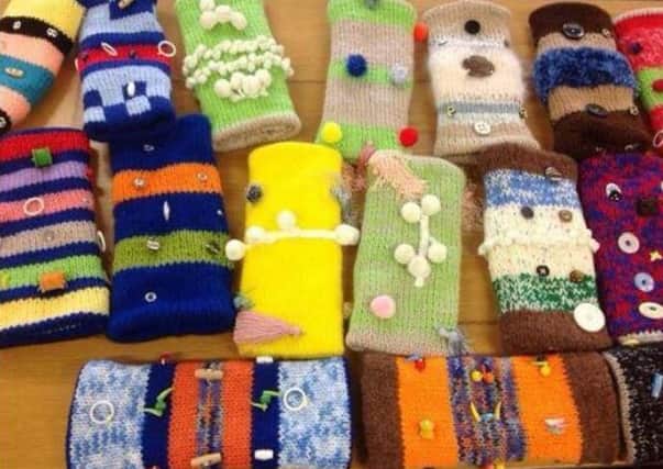 Twiddle muffs are being made for people living with dementia