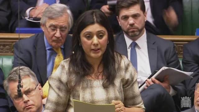 Wealden MP Nusrat Ghani MP introducing her bill in the House of Commons