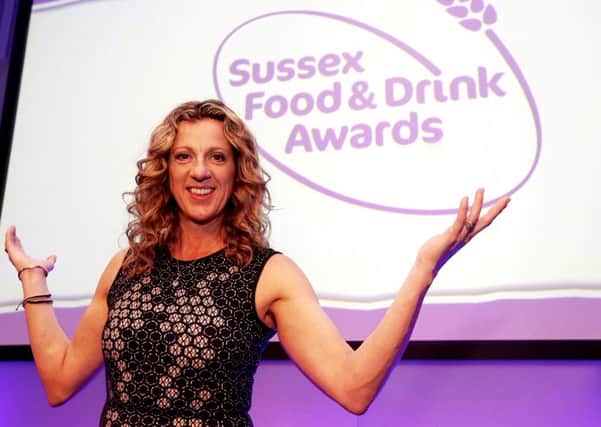Sussex Food and Drinks Awards patron Sally Gunnell. Pic: Â© Southern News & Pictures Ltd.