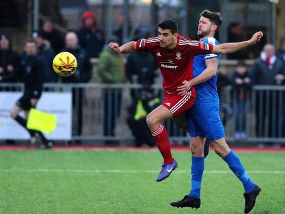 Omar Bugiel remained a Worthing player after the transfer closed for Football League clubs last night. Picture: Stephen Goodger