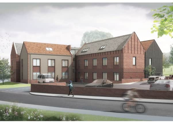 Artist's impressions of the new Glebe Surgery proposed for Storrington SUS-170302-101217001