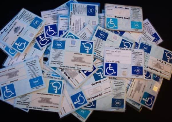 Police are working with the council to tackle misuse of disabled blue badges. Picture: Sussex Police