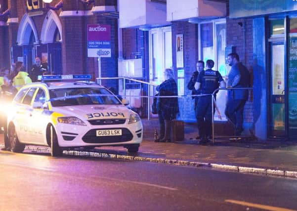 The incident occurred outside Bar Ten. Pictures: Eddie Mitchell