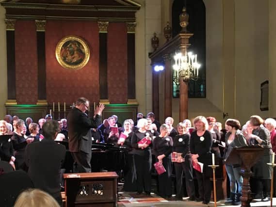 Angmering Chorale at Covent Garden