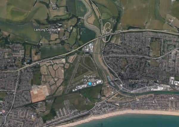 Discussions of the draft Adur Local Plan continued today. Picture: Google Maps