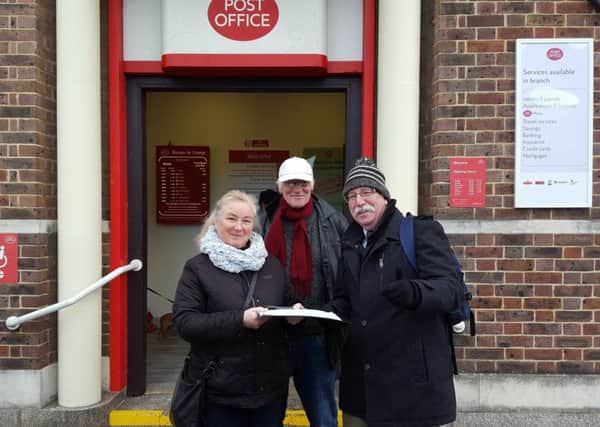 Lancing Post Office campaigners