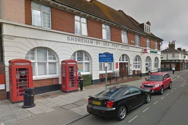 Shoreham Post Office, in Brunswick Road, Shoreham. Picture: Google Street View