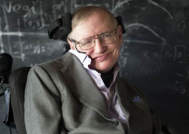 Professor Stephen Hawking. Picture by A. Pattenden