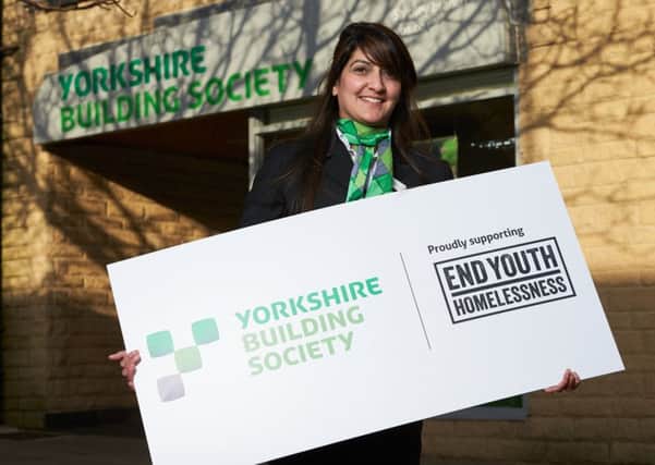 Safeena Shafiq from Yorkshire Building Society launches the End Youth Homelessness charity partnership