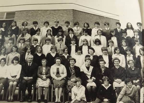 A photograph from Bognor Regis Grammar School, taken in May 1967