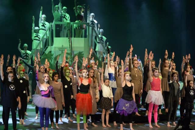 The Angmering School won first place on Tuesday with its performance called Snow