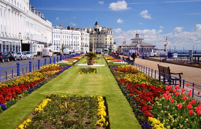 The world famous Carpet Gardens have been Eastbourne's pride and joy for years. Photograph by Angie Parsons