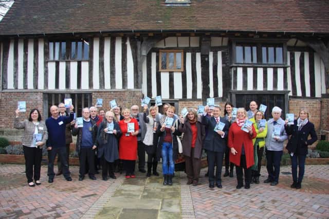 The launch of the new guide at historic Bridge Cottage