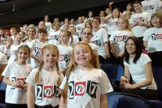 Sompting Village Primary School choir at the O2