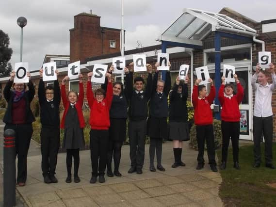 St Anthony's School has been rated outstanding by Ofsted