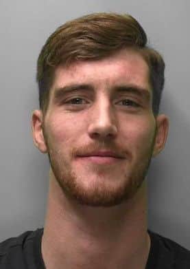 Wanted Kyle Gilmore. Photo courtesy of Sussex Police. SUS-170214-100738001