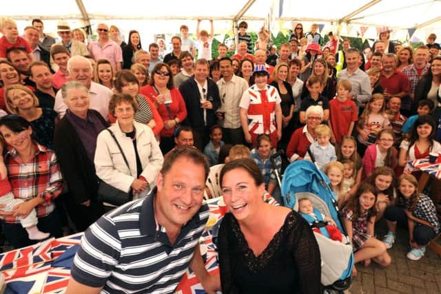 The Royal Wedding street party held at The Cock Inn in 2011