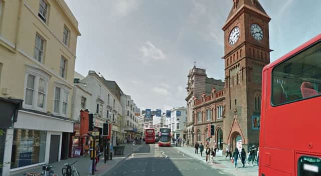 The scene of the attack in North Street (Â© Google)