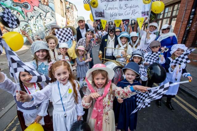 The Children's Parade opens Brighton Festival each year (Photograph: Victor Frankowski)
